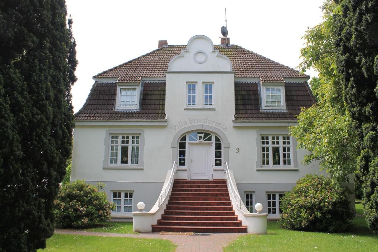 Wyk auf Föhr Villa Friedericia, Wohnung 3-Hochparterre Links מראה חיצוני תמונה